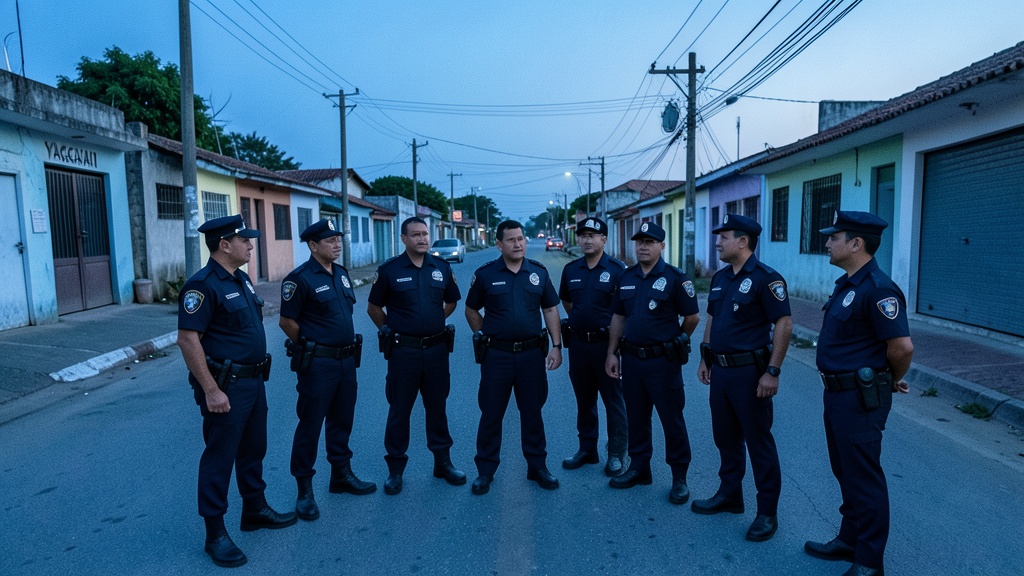Operativo policial en Yaguachi detiene a nueve sujetos con vínculos a bandas criminales