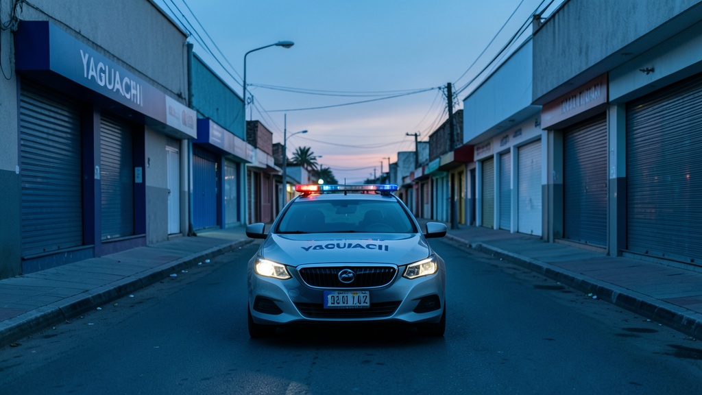 Cinco presuntos miembros de Los Águilas detenidos en Yaguachi con arma y municiones