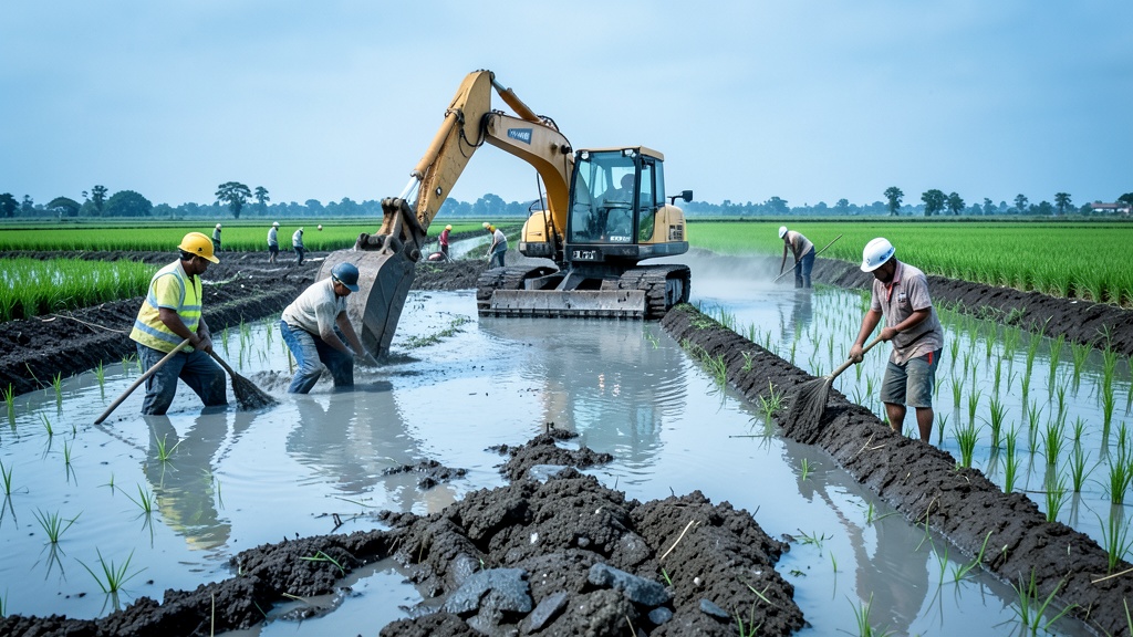 Técnicos del Gobierno del Guayas evitan colapso ambiental en Yaguachi