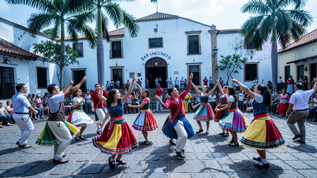 San Jacinto celebra su identidad montuvia con el Primer Festival Estudiantil Folclórico