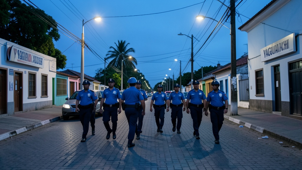 Policía intensifica operativos de seguridad en Yaguachi durante el feriado