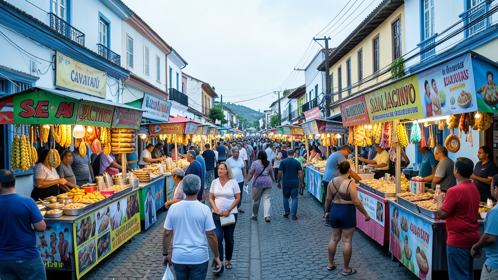 Fiestas de Yaguachi: el comercio de dulces llena las calles en honor a San Jacinto