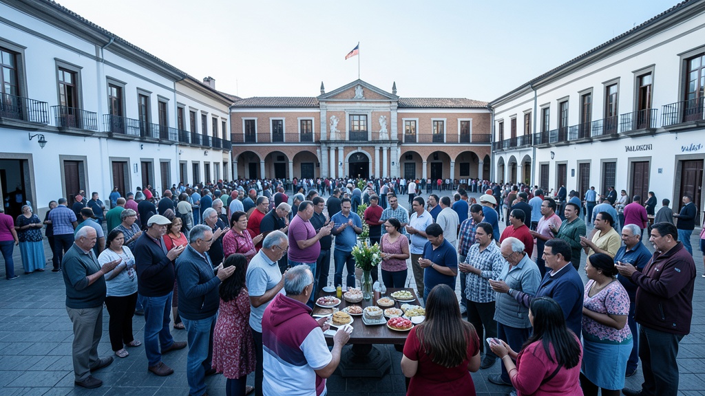 Fieles llenan Yaguachi para celebrar a San Jacinto con dulces y rogativas