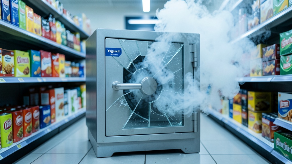 Explosivo casero vació cajero en supermercado de Yaguachi