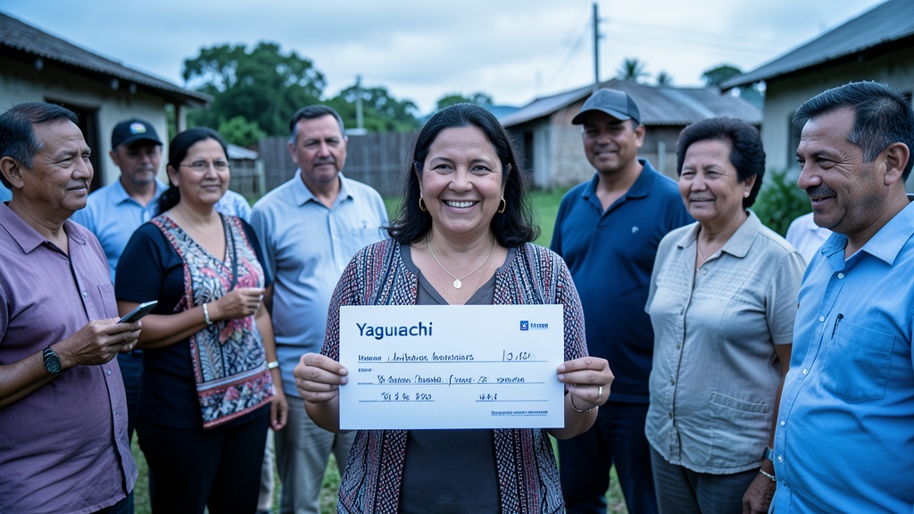 Vecina de Yaguachi gana 50 dólares en promoción del Diario Extra