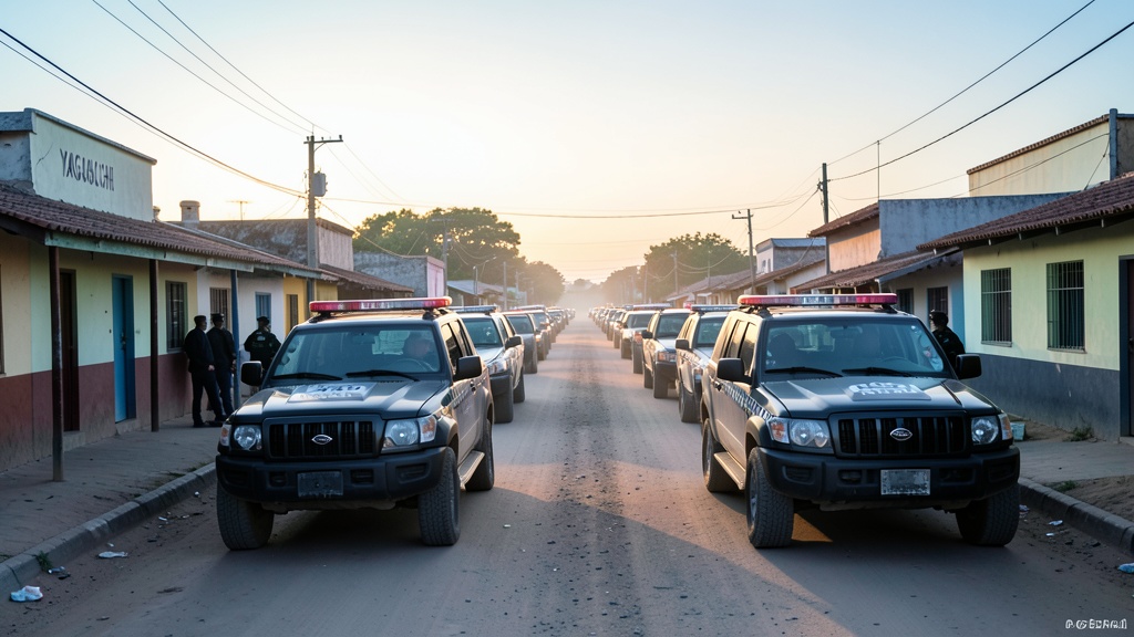 Policía de Yaguachi intensifica patrullaje escolar con operativo Convoy