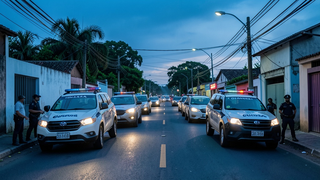 Policía Nacional intensifica operativos Convoy en Yaguachi para garantizar seguridad vial