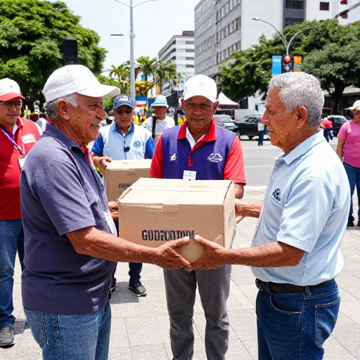 Alcaldía de San Jacinto entrega kits de alimentos a grupos vulnerables en la cabecera