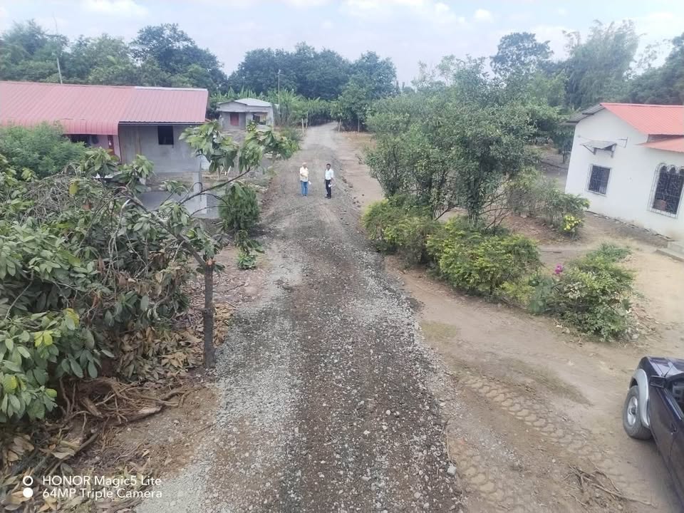 GAD Parroquial Gral. Pedro J. Montero concluye mantenimiento vial en El Progreso
