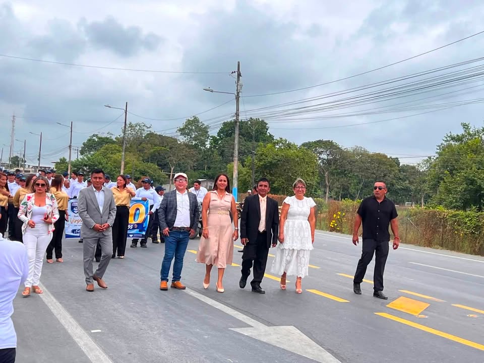 GAD General Pedro J. Montero participa en los 30 años de Virgen de Fátima