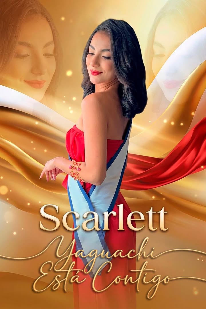 Yaguachi apoya a Scarlett en su desafío internacional