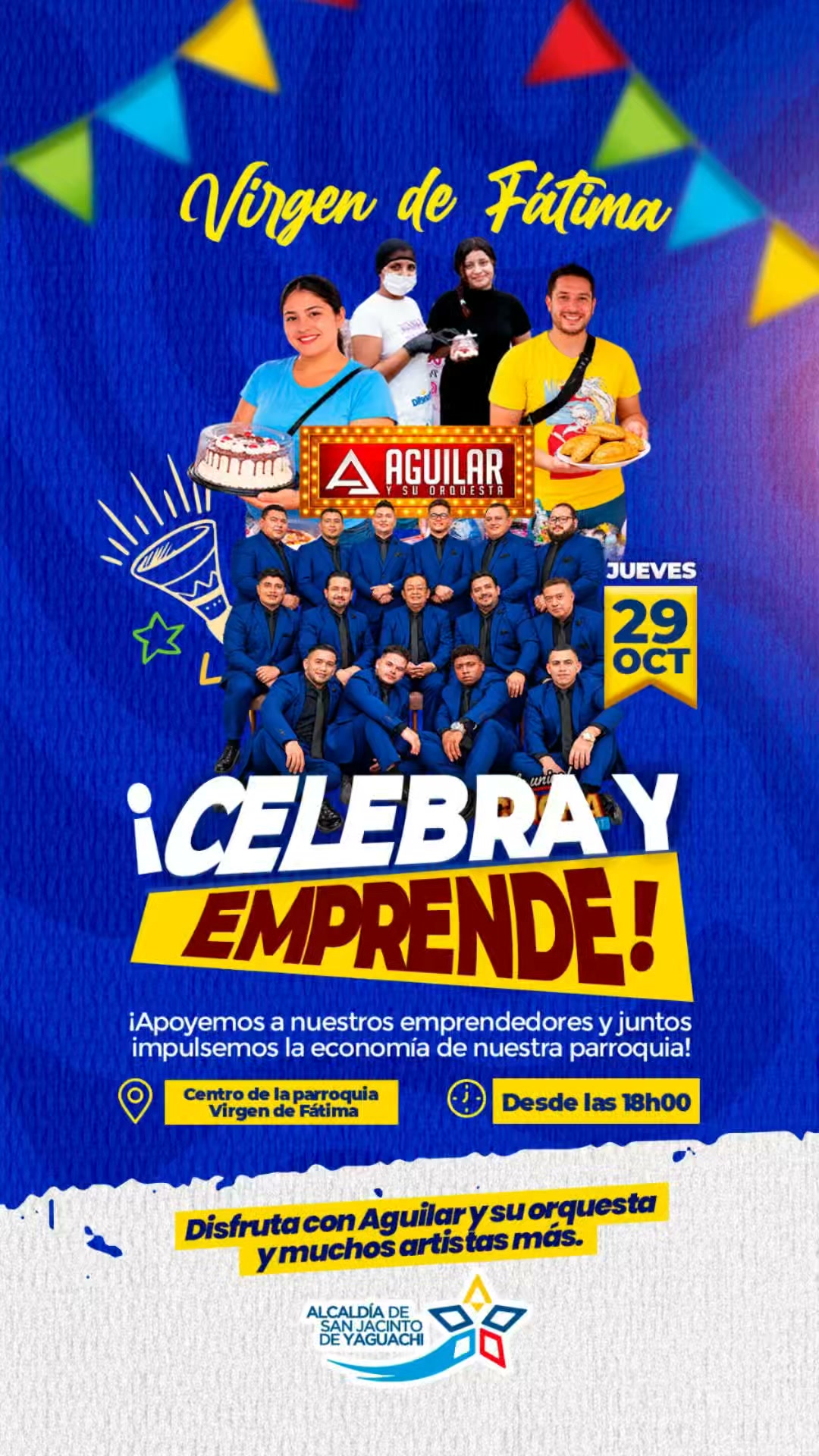 Feria de emprendedores abre las puertas del centro de Virgen de Fátima este jueves