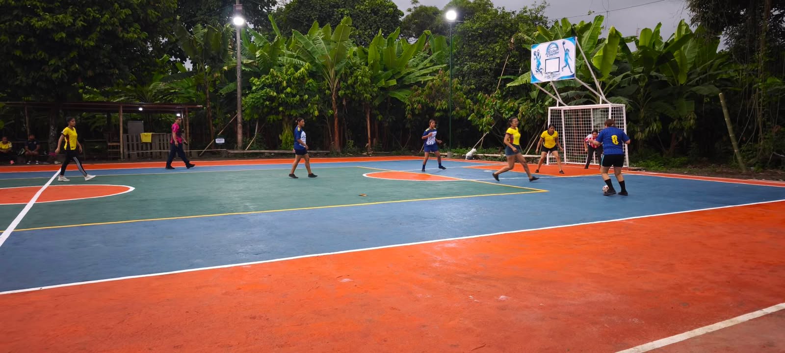 Yaguachi Viejo: Junta Parroquial recupera cancha de Villacarmen para el deporte local