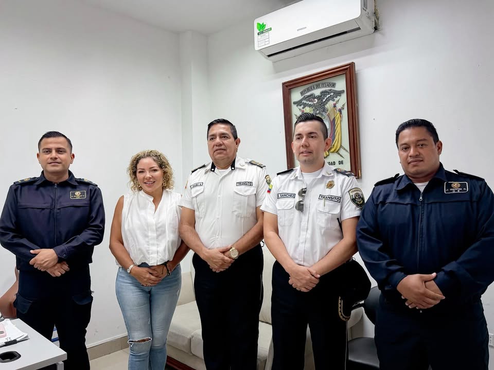 San Jacinto y el nuevo jefe del 09D21 buscan orden vial en Yaguachi