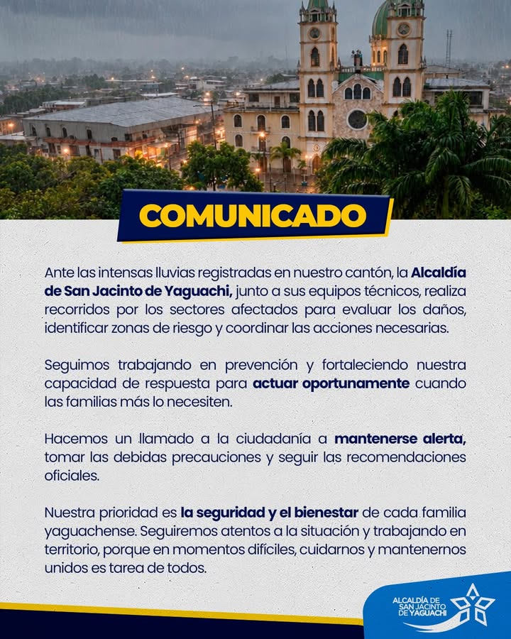 Alcaldía de San Jacinto vigila las lluvias y recorre los sectores afectados