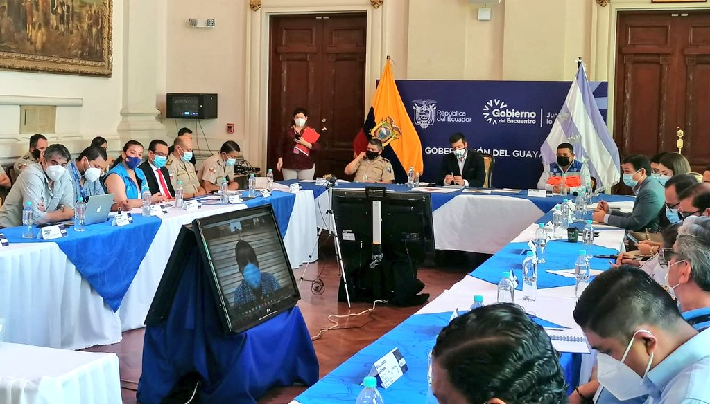 COE Provincial del Guayas define plan de contingencia para la etapa lluviosa 2022