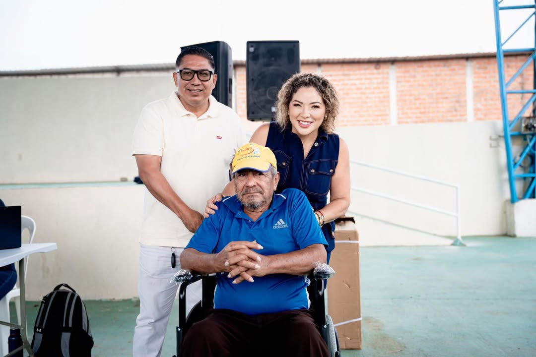 San Jacinto fortalece el apoyo social con entregas de alimentos y ayudas técnicas en Yaguachi