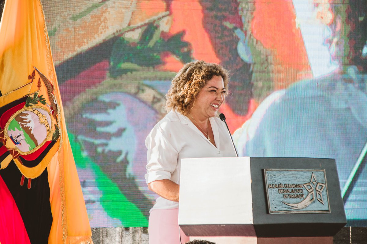 San Jacinto celebró 140 años de cantonización con sesión solemne y encuentro vecinal