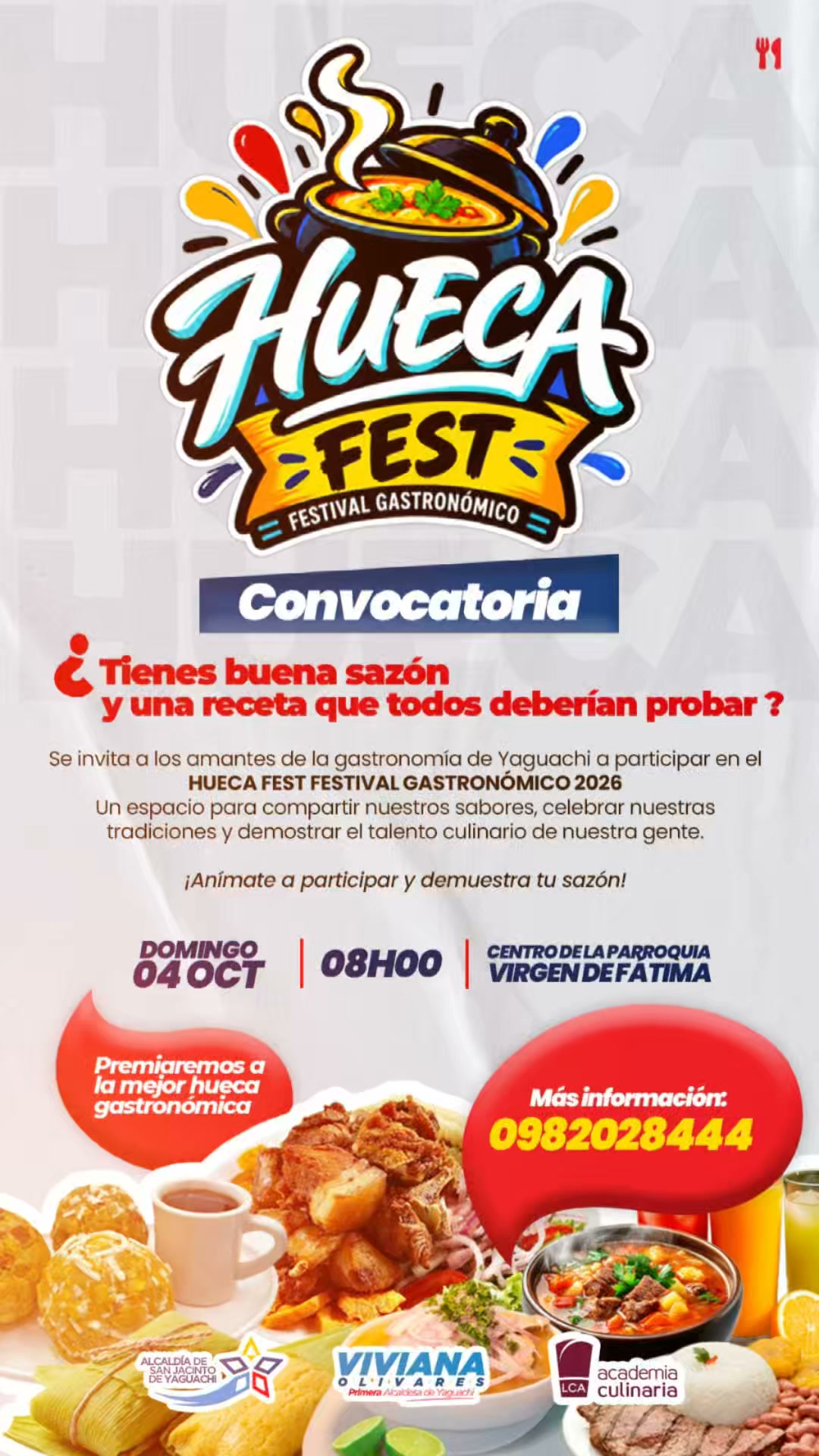 San Jacinto abre las puertas del Hueca Fest 2026 para premiar la sazón local
