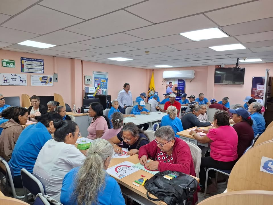 GAD Yaguachi Viejo Cone impulsa talleres de arte para el bienestar de adultos mayores