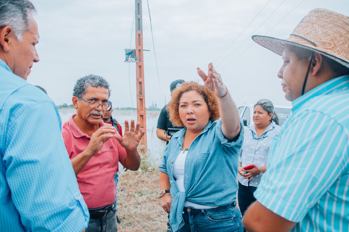 Prefectura y Municipio de Yaguachi inspeccionan zonas vulnerables ante El Niño