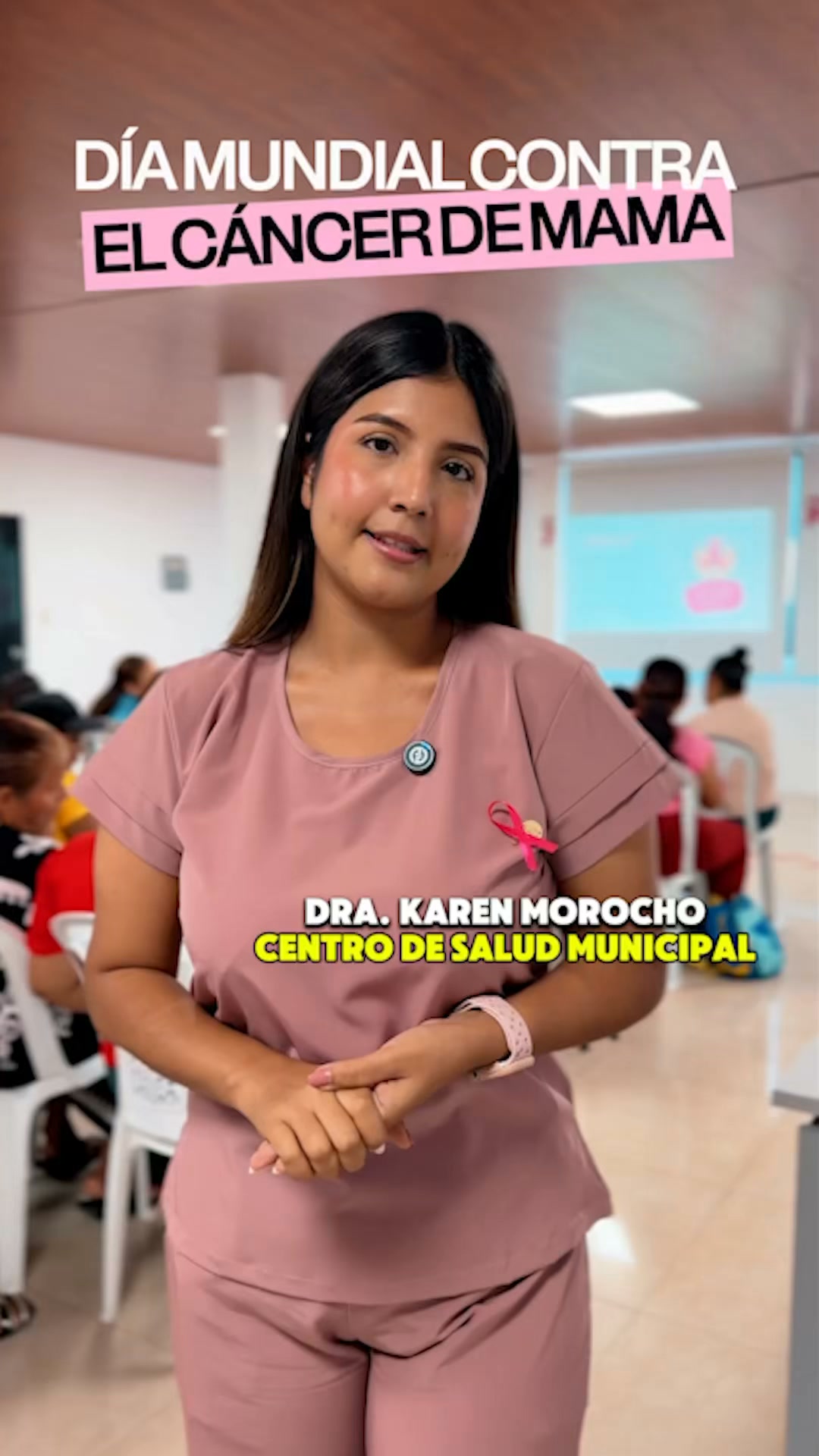San Jacinto ofrece ecografías y charlas para detectar el cáncer de mama a tiempo