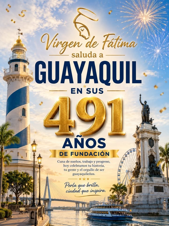 Yaguachi celebra con orgullo los 491 años de fundación de Guayaquil