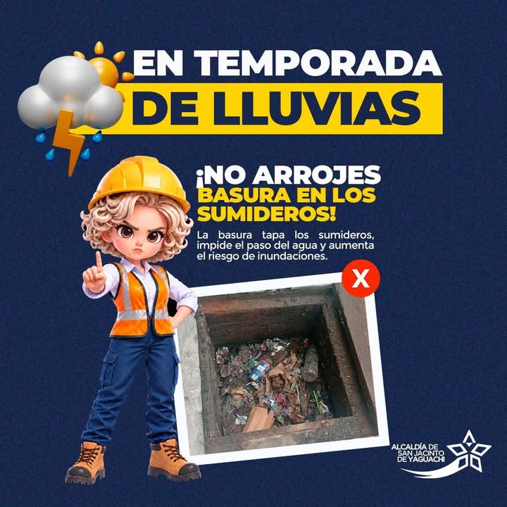 San Jacinto limpia alcantarillas para evitar inundaciones este invierno