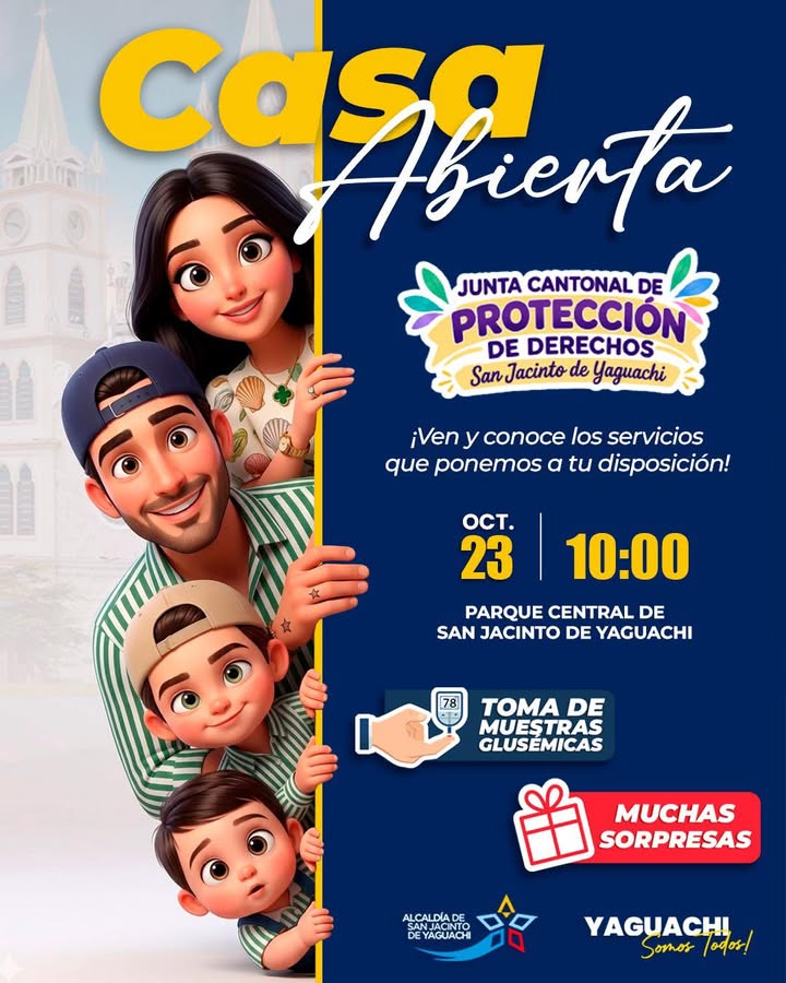 Casa Abierta en San Jacinto: trámites y salud para vecinos este viernes