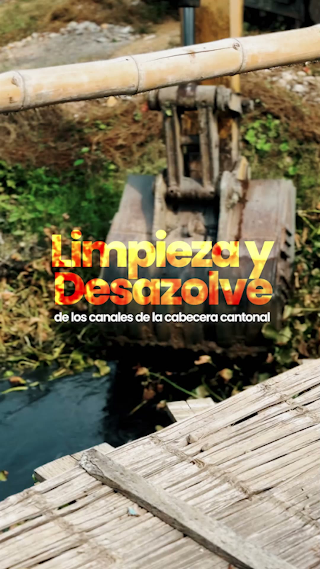 San Jacinto avanza en limpieza de canales para prevenir inundaciones por El Niño