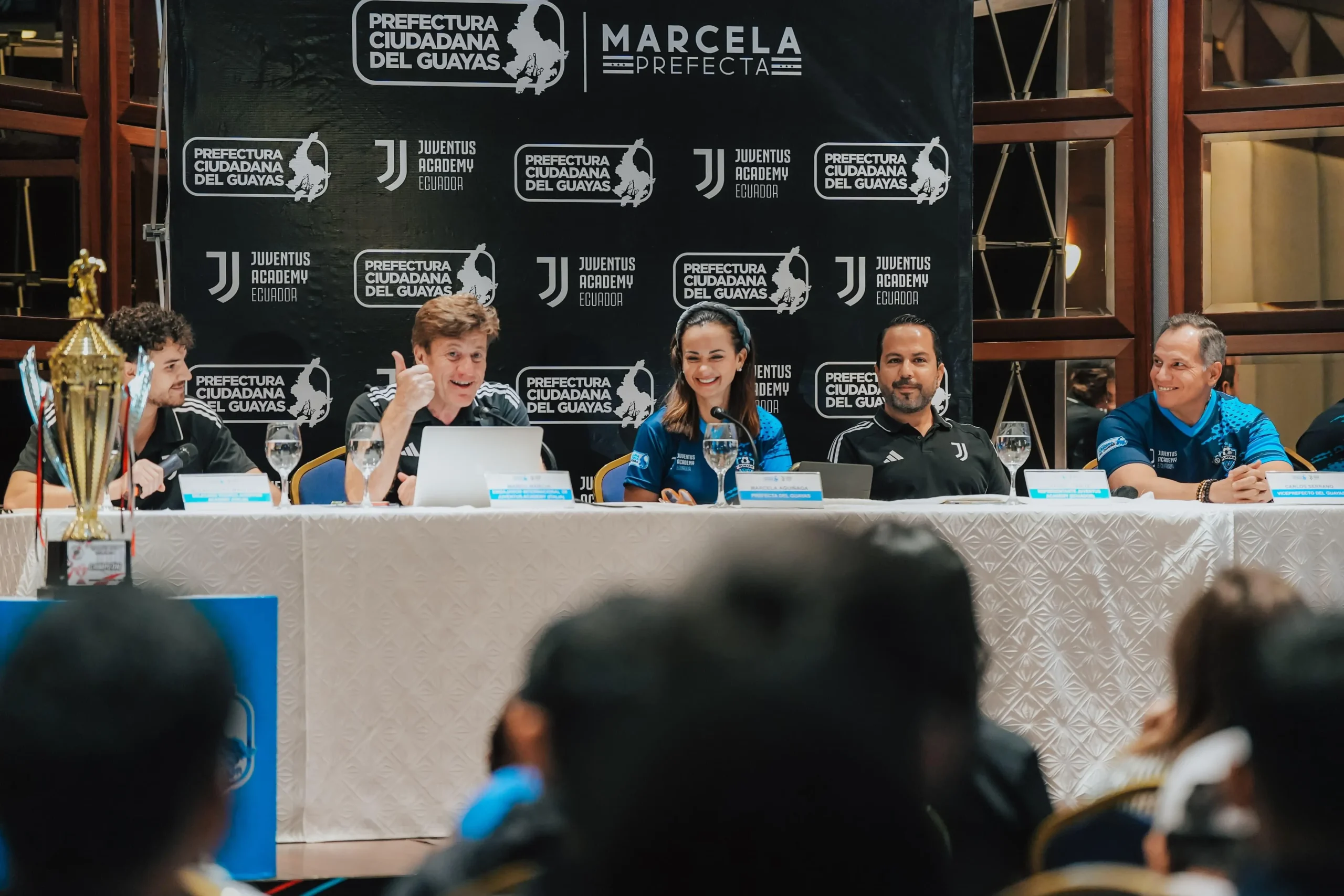 Prefectura del Guayas alinea escuelas de fútbol con metodología de Juventus