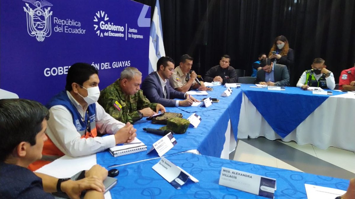 Policía y COE Guayas articulan plan de contingencia para el feriado del 24 de mayo