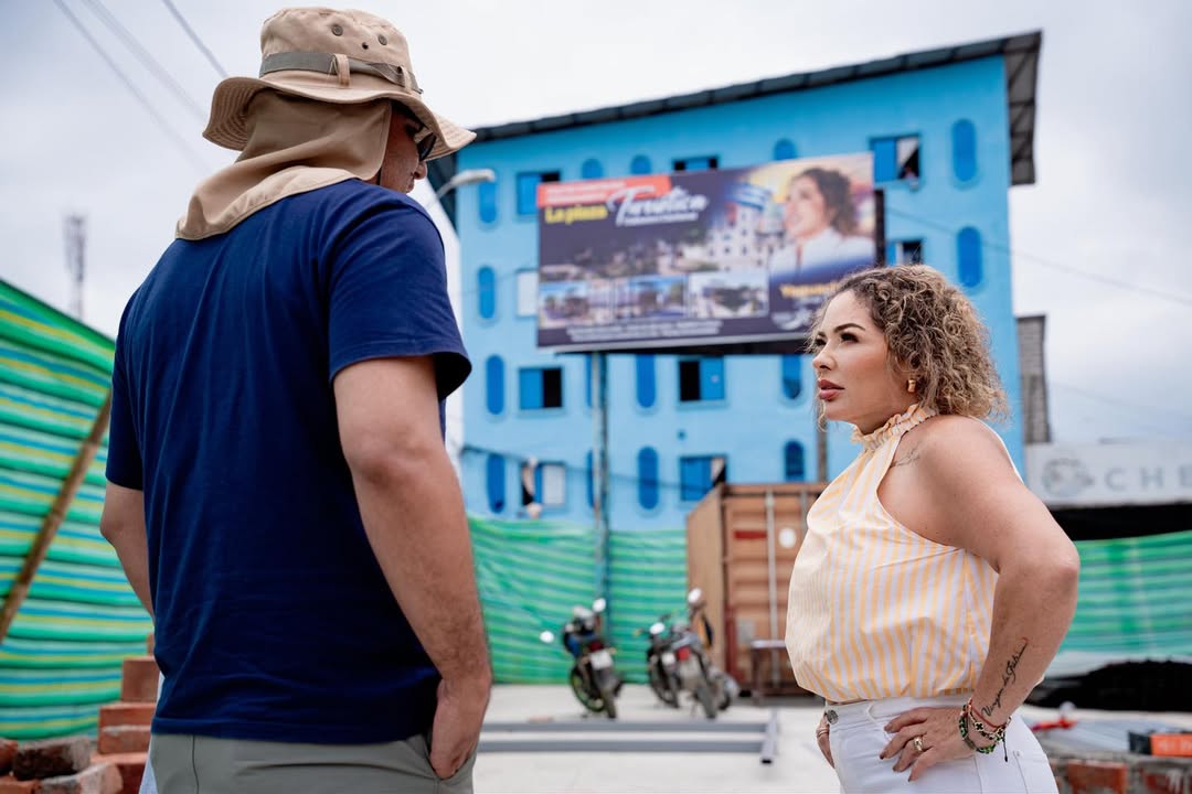 San Jacinto avanza construcción de Plaza Turística para dinamizar el turismo local